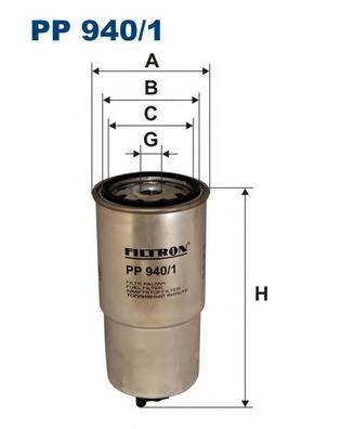 Фільтр тонкого очищення палива Filtron PP9401 ціна, від 10.12 USD