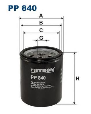 Фільтр паливний Filtron PP840