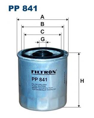 Паливний фільтр PP841 Filtron