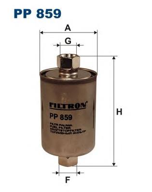 Купити PP859 Filtron Фільтр-відстійник палива грубої очистки