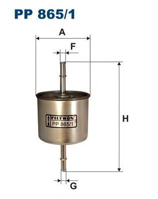 Фільтр паливний PP8651 Filtron