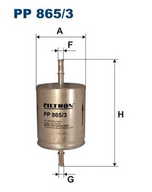 PP8653 Filtron фільтр паливний