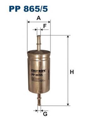 Паливний фільтр PP8655 Filtron
