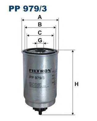 PP9793 Filtron фільтр паливний