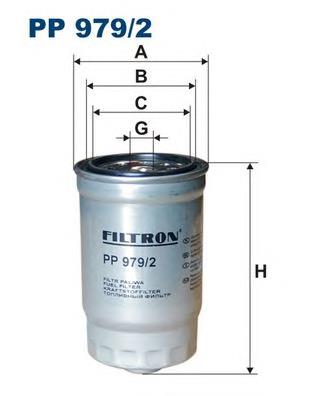 PP9792 Filtron фільтр паливний