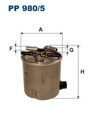Паливний фільтр PP9805 Filtron
