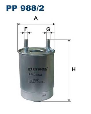 PP9882 Filtron фільтр паливний