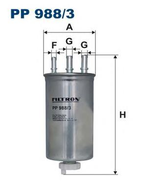 Фільтр паливний Filtron PP9883