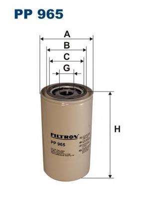 Фільтр паливний PP965 Filtron