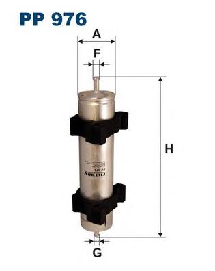 Фільтр паливний Filtron PP976