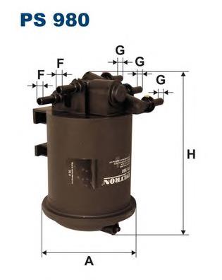 PS980 Filtron Фільтр палива