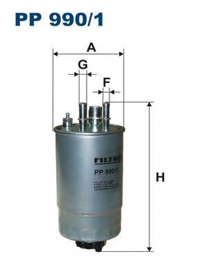 Фільтр паливний Filtron PP9901