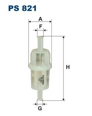 Фільтр тонкого очищення палива Filtron PS821 ціна, від 1.69 USD
