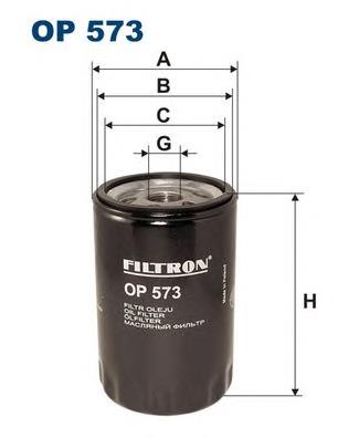Фільтр масляний Filtron OP573