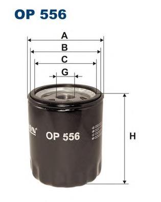 Масляний фільтр OP556 Filtron
