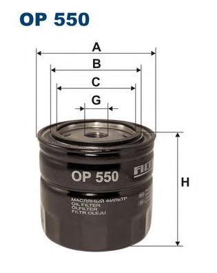 OP550 Filtron Фільтр масла