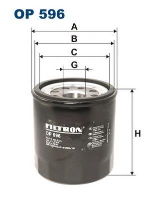 OP596 Filtron фільтр масляний