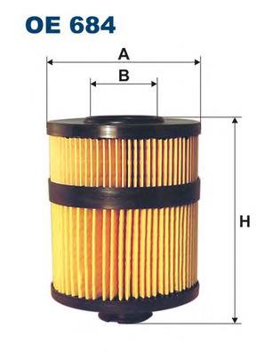Фільтр масляний Filtron OE684