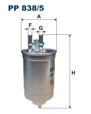 Фільтр тонкого очищення палива Filtron PP8385 ціна, від 17.12 USD