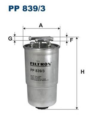 Купити PP8393 Filtron Фільтр-відстійник палива грубої очистки