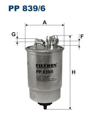Фільтр паливний Filtron PP8396