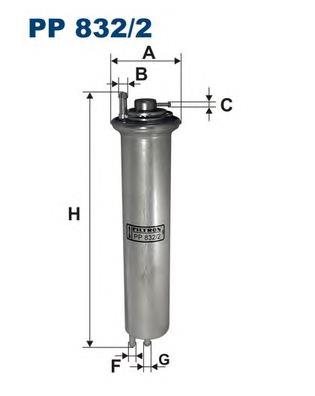 PP8322 Filtron Фільтр палива