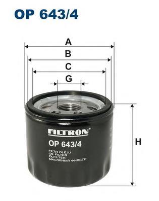 OP6434 Filtron Фільтр масла