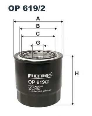 OP6192 Filtron фільтр масляний