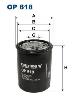 OP618 Filtron Фільтр масла