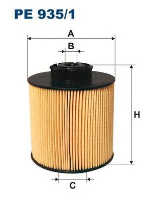 Фільтр тонкого очищення палива Filtron PE9351 ціна, від 8.53 USD