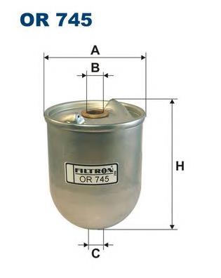 Фільтр масляний OR745 Filtron