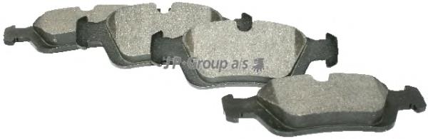 Гальмівні колодки JP Group 1463600610 ціна, від 15.74 USD
