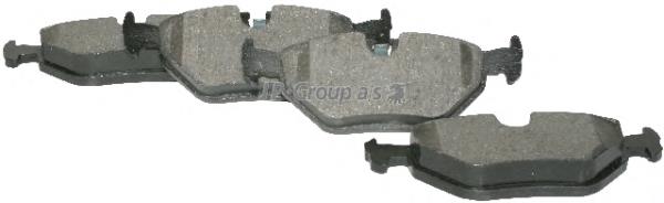 Задні гальмівні колодки JP Group 1463700210 ціна, від 13.40 USD