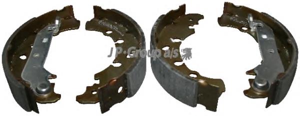 Колодки гальмові задні, барабанні JP Group 1563900810 ціна, від 20.98 USD