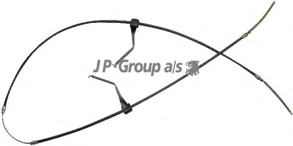Трос ручного гальма задній, правий/лівий JP Group 1570301000 ціна, від 19.47 USD
