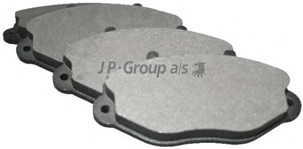 Гальмівні колодки JP Group 1563600410 ціна, від 656.36 UAH