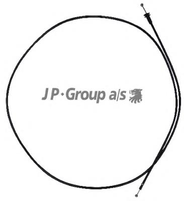 Трос відкривання капота JP Group 1170701100
