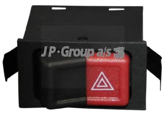 Кнопка включення аварійної сигналізації JP Group 1196300200 ціна, від 5.63 USD