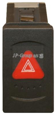Кнопка включення аварійної сигналізації JP Group 1196300600 ціна, від 10.86 USD