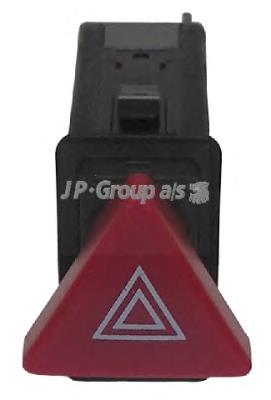 Кнопка включення аварійної сигналізації JP Group 1196300500 ціна, від 11.10 USD