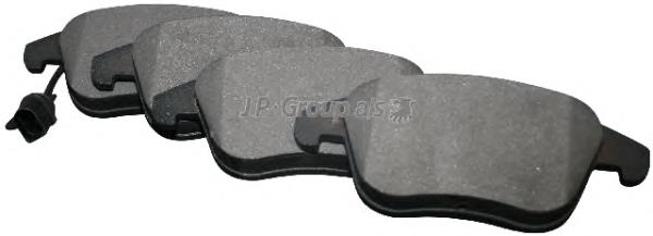 Гальмівні колодки JP Group 1163607210 ціна, від 23.77 USD