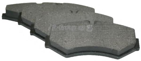 1163705610 JP Group Колодки гальмівні задні, дискові