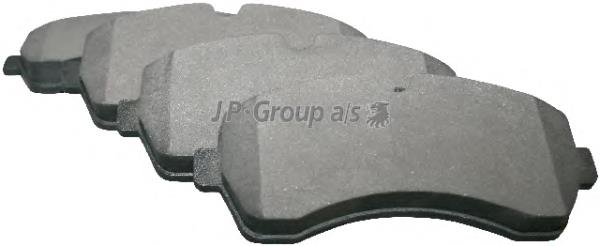 1163601810 JP Group колодки гальмівні передні, дискові