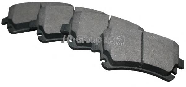 Задні гальмівні колодки JP Group 1163706510 ціна, від 15.00 USD