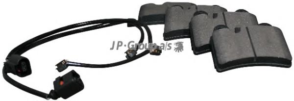 Задні гальмівні колодки JP Group 1163707110 ціна, від 19.27 USD