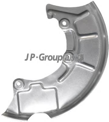 Захист гальмівного диска, переднього, правого JP Group 1164200780 ціна, від 7.33 USD