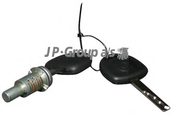 Личинка замка дверей передньої 1287500700 JP Group