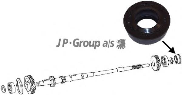 Сальник АКПП/КПП, вхідного/первинного валу JP Group 8132100100 ціна, від 2.23 USD
