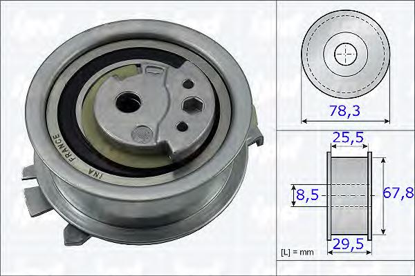 Ролик натяжителя ременя газорозподілу IPD 153755 ціна, від 36.64 USD