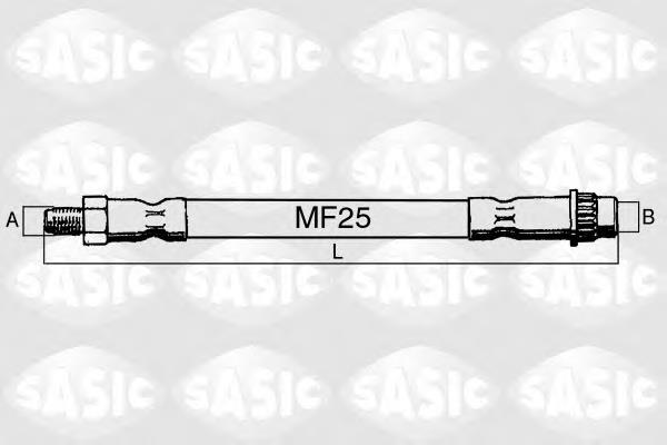 Гальмівні шланги передні SBH4091 Sasic